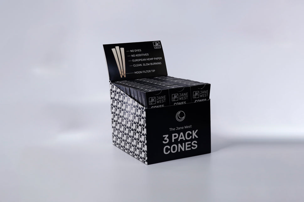 30 count 3-Pack Cones POS Display Pack (Night)