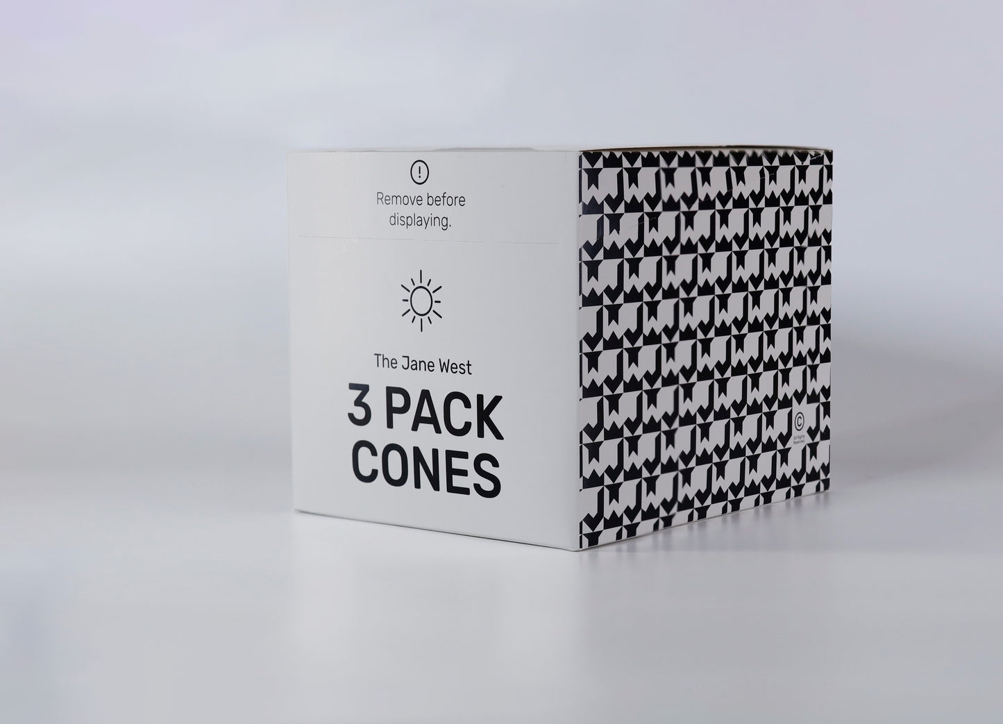 30 count 3-Pack Cones POS Display Pack (Day)