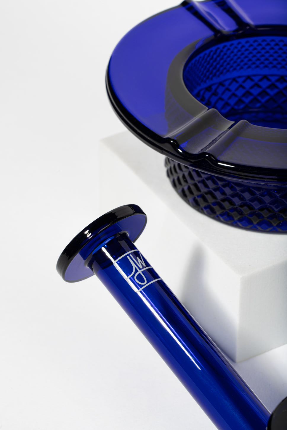 Twenties Collection Hand Pipe | Cobalt