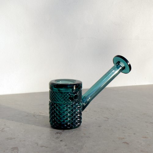 Twenties Collection Hand Pipe | Teal