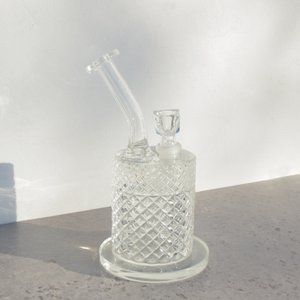 Twenties Collection Water Pipe | Clear