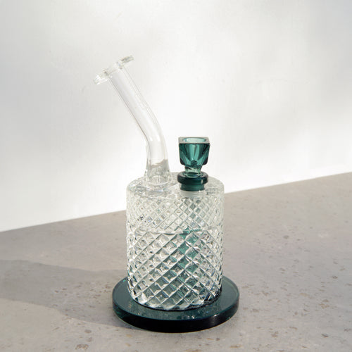 Twenties Collection Water Pipe | Teal