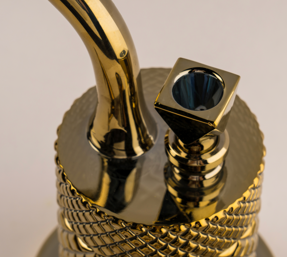 Twenties Collection Water Pipe | Gold