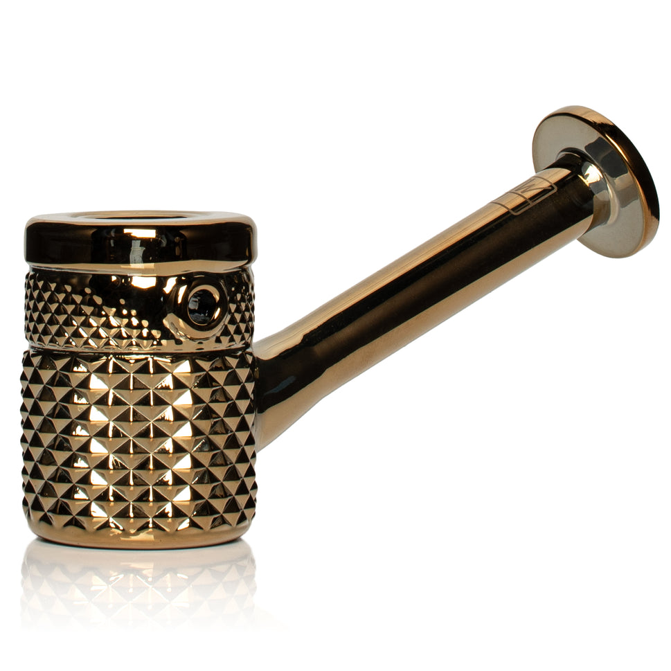 Jane West: Twenties Collection Hand Pipe - Gold